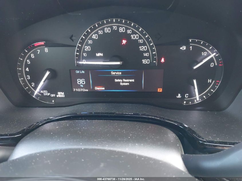 2019 Cadillac Xt5 Premium Luxury VIN: 1GYKNFRS9KZ120065 Lot: 43768738