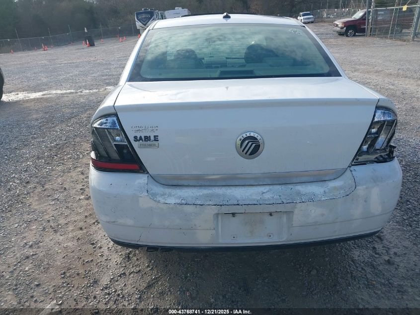 2008 Mercury Sable Premier VIN: 1MEHM42W48G612686 Lot: 43768741