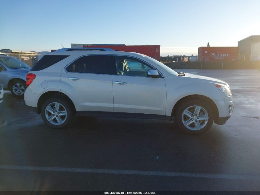 2015 Chevrolet Equinox Ltz VIN: 1GNFLHEK5FZ133651 Lot: 43768748