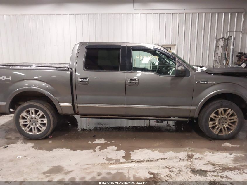 2013 Ford F-150 Platinum VIN: 1FTFW1EF1DFD36805 Lot: 43768779