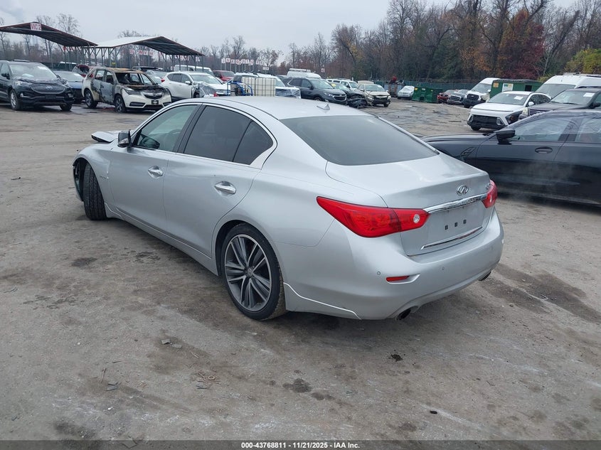 JN1AV7AP1EM691956 2014 INFINITI Q50 photo no. 3