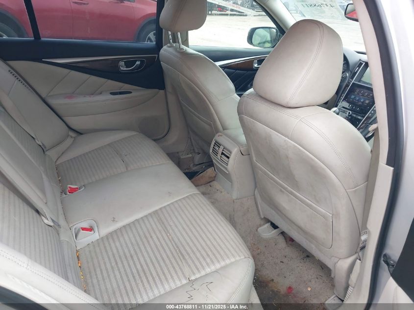 2014 Infiniti Q50 Hybrid Sport VIN: JN1AV7AP1EM691956 Lot: 43768811