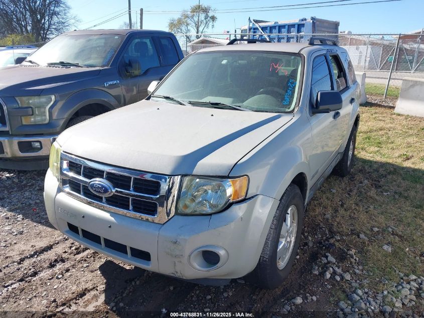 2008 Ford Escape Xls VIN: 1FMCU02Z38KB09304 Lot: 43768831