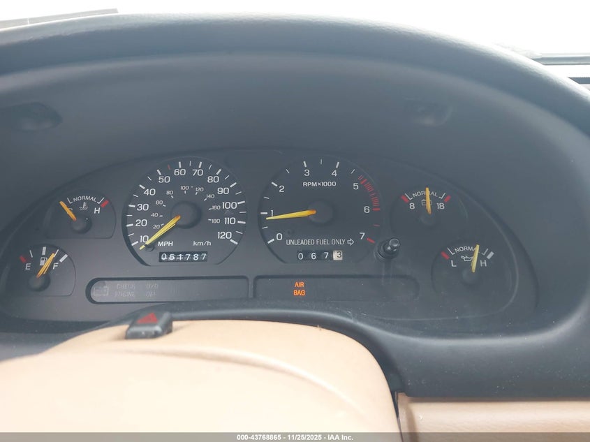 1995 Ford Mustang VIN: 1FALP4047SF173409 Lot: 43768865