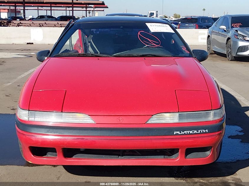 1990 Plymouth Laser Rs VIN: 4P3CS44U2LE117418 Lot: 43768869