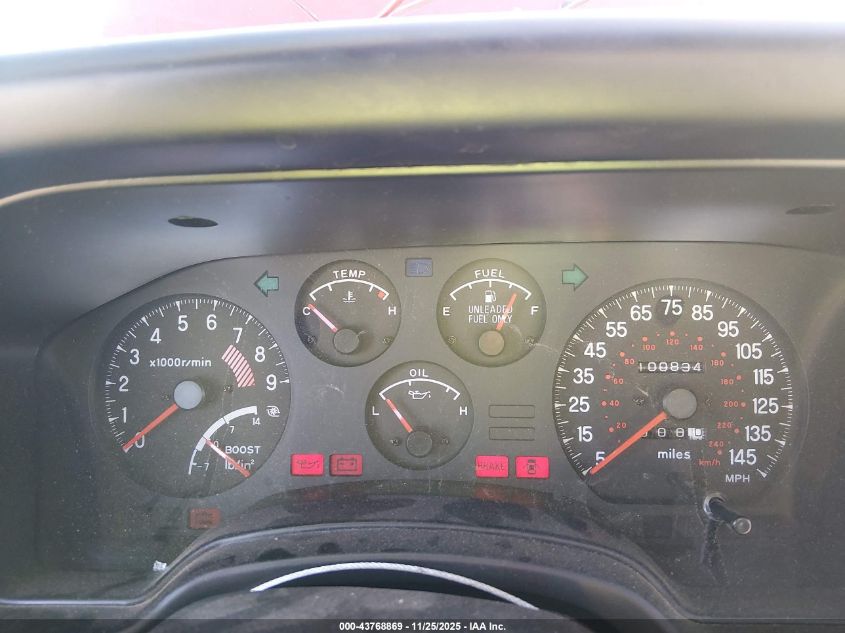 1990 Plymouth Laser Rs VIN: 4P3CS44U2LE117418 Lot: 43768869