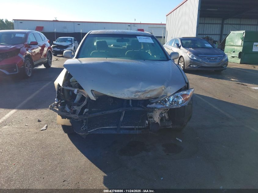 2002 Toyota Camry VIN: ZT1BE32K82U062022 Lot: 43768886