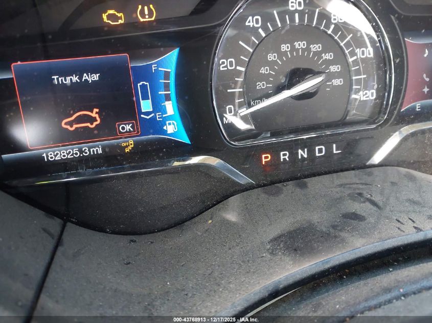 2016 Lincoln Mkz Hybrid VIN: 3LN6L2LUXGR626110 Lot: 43768913