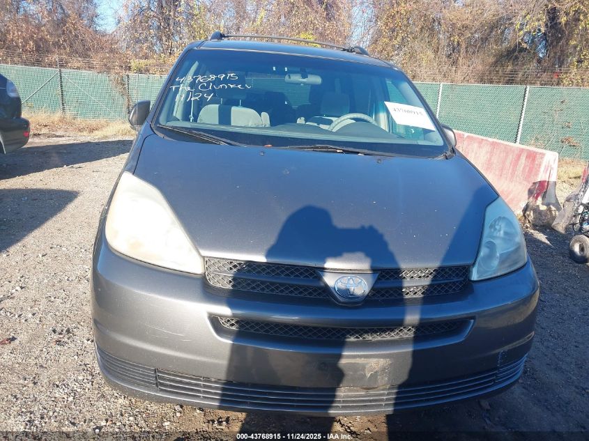 2005 Toyota Sienna Le VIN: 5TDZA23CX5S317729 Lot: 43768915