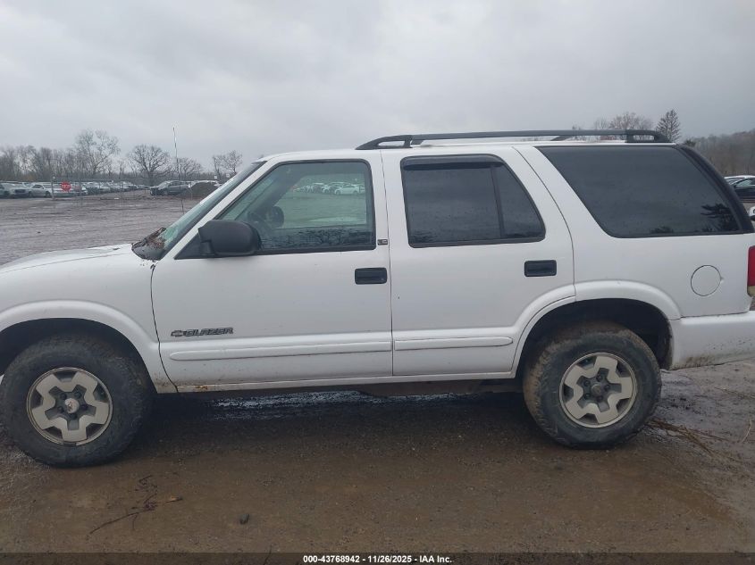 2002 Chevrolet Blazer Ls VIN: 1GNDT13W12K208028 Lot: 43768942