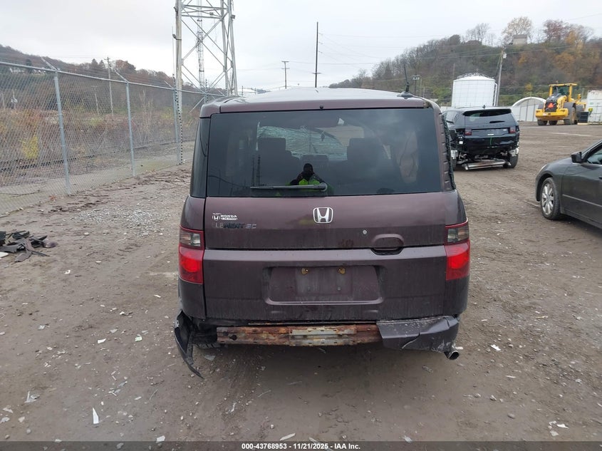 2007 Honda Element Sc VIN: 5J6YH18987L010248 Lot: 43768953