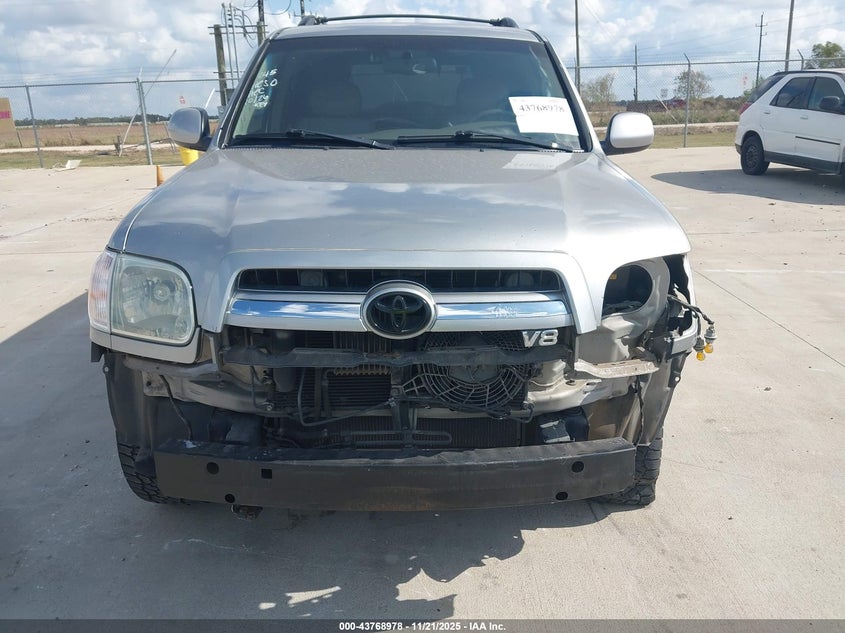 2006 Toyota Sequoia Limited V8 VIN: 5TDZT38A36S280337 Lot: 43768978