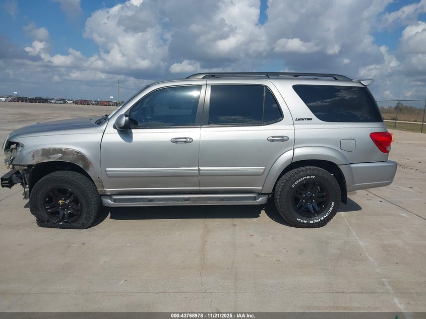 2006 Toyota Sequoia Limited V8 VIN: 5TDZT38A36S280337 Lot: 43768978
