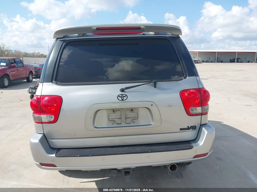 2006 Toyota Sequoia Limited V8 VIN: 5TDZT38A36S280337 Lot: 43768978