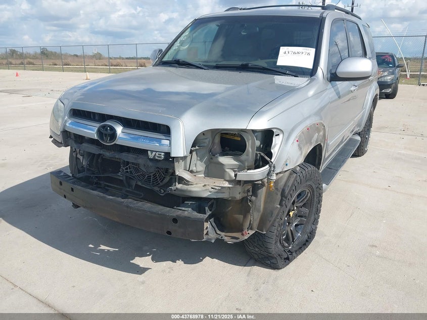 2006 Toyota Sequoia Limited V8 VIN: 5TDZT38A36S280337 Lot: 43768978