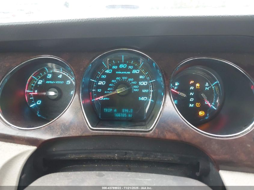 2010 Ford Taurus Limited VIN: 1FAHP2FW9AG102319 Lot: 43769022