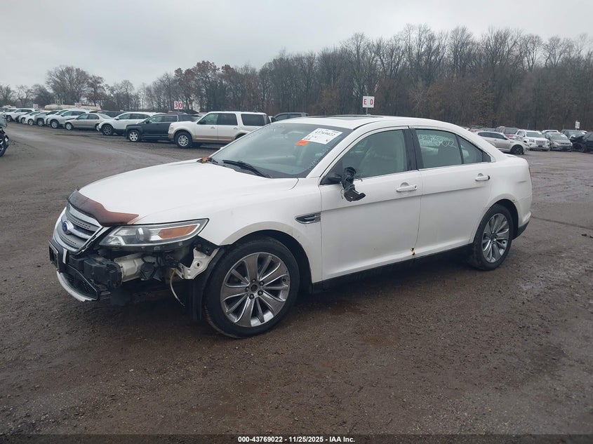Vin: 1fahp2fw9ag102319, lot: 44264447, ford taurus limited 20102