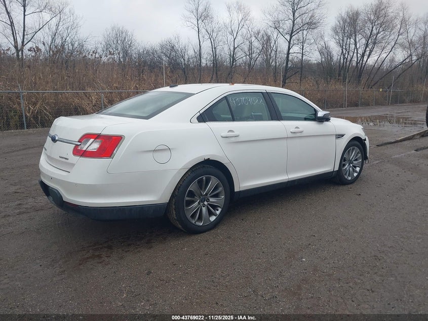 Vin: 1fahp2fw9ag102319, lot: 44264447, ford taurus limited 20104