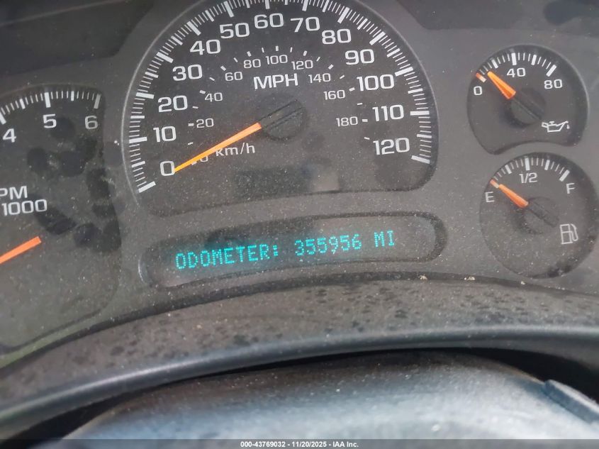 2003 Chevrolet Tahoe Ls VIN: 1GNEC13V93R215619 Lot: 43769032