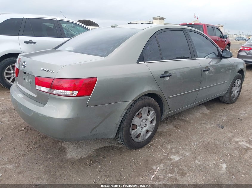 5NPET46C58H380327 2008 HYUNDAI SONATA photo no. 4