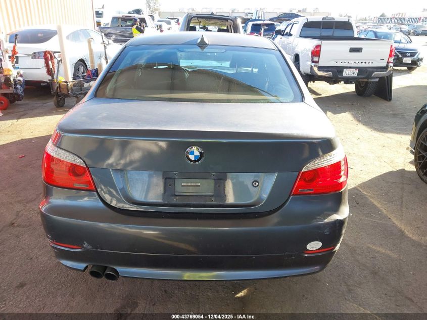2008 BMW 535I VIN: WBANW13508CZ74134 Lot: 43769054