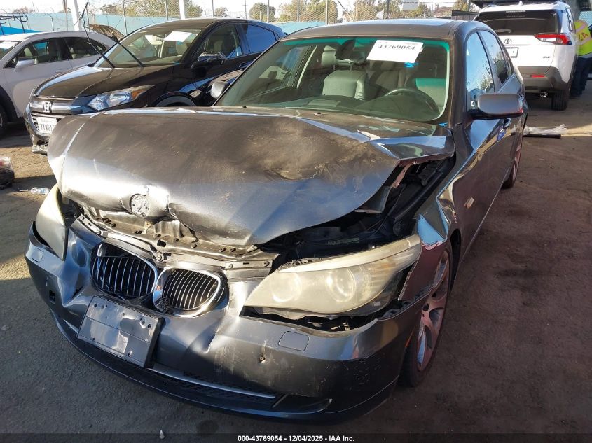 2008 BMW 535I VIN: WBANW13508CZ74134 Lot: 43769054