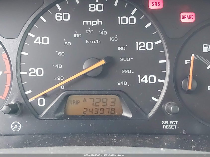 2001 Honda Accord 2.3 Ex VIN: JHMCG56601C021124 Lot: 43769065