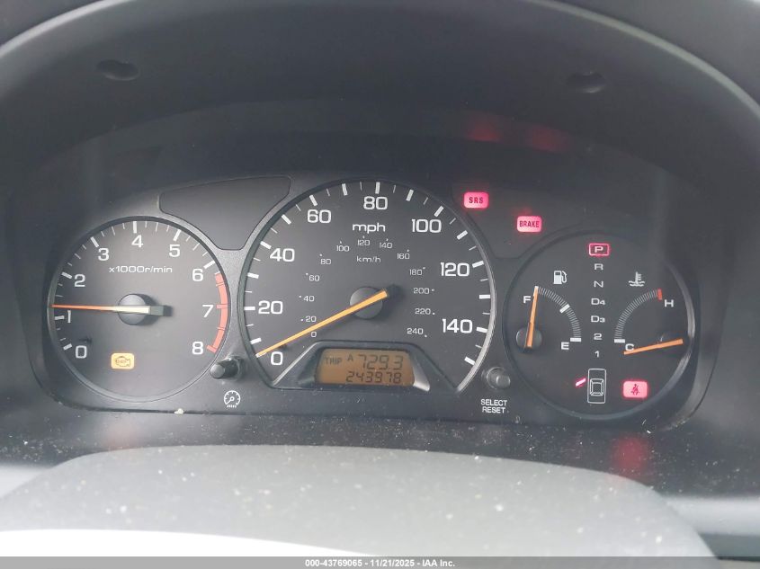 2001 Honda Accord 2.3 Ex VIN: JHMCG56601C021124 Lot: 43769065