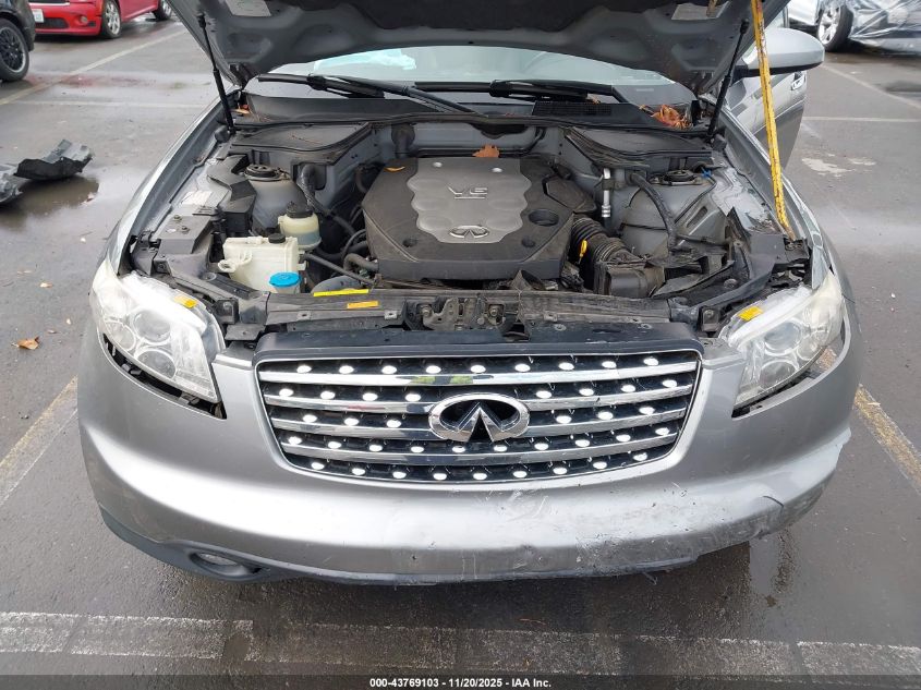 2005 Infiniti Fx35 VIN: JNRAS08W45X212857 Lot: 43769103