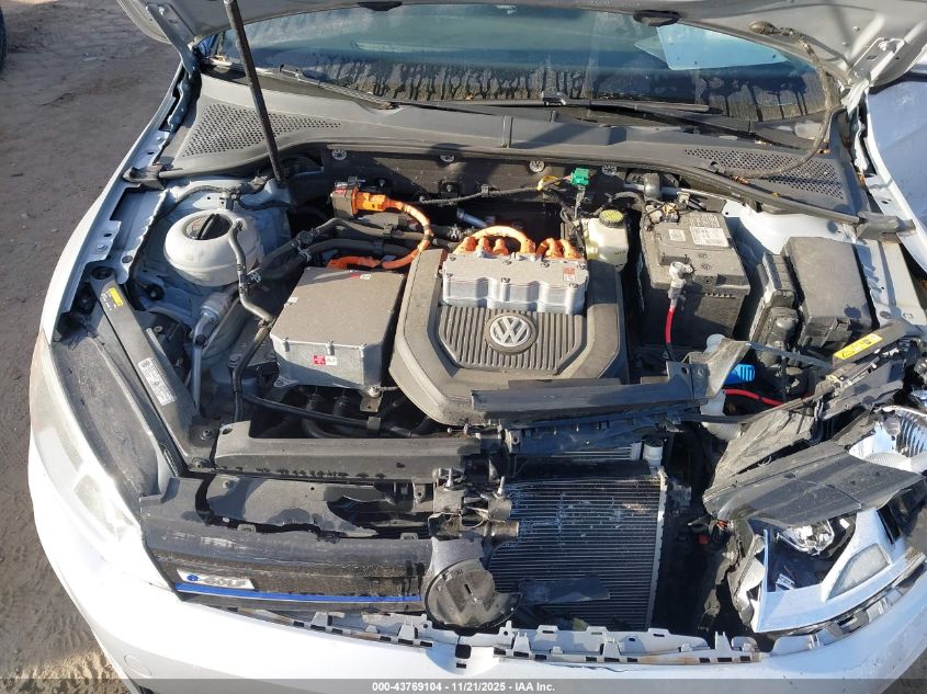 2016 Volkswagen E-Golf Se VIN: WVWKP7AU0GW904016 Lot: 43769104