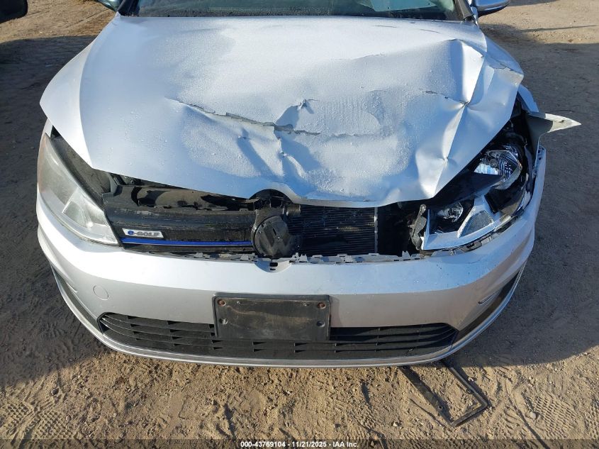 2016 Volkswagen E-Golf Se VIN: WVWKP7AU0GW904016 Lot: 43769104