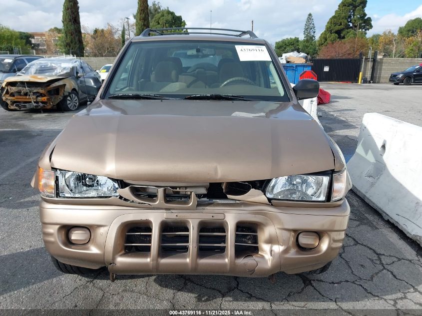 2000 Isuzu Rodeo Ls/Lse/S VIN: 4S2DM58W7Y4327256 Lot: 43769116