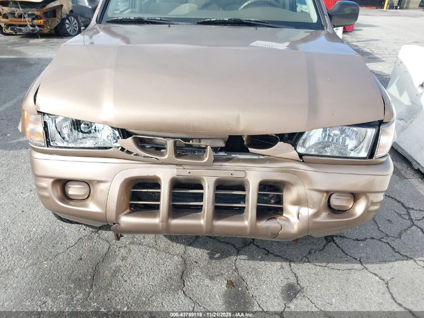 2000 Isuzu Rodeo Ls/Lse/S VIN: 4S2DM58W7Y4327256 Lot: 43769116