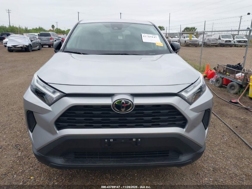 2025 Toyota Rav4 Le VIN: 2T3H1RFV7SC327633 Lot: 43769147
