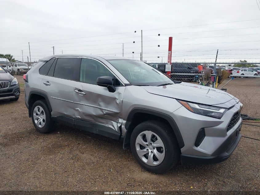 2025 Toyota Rav4 Le VIN: 2T3H1RFV7SC327633 Lot: 43769147