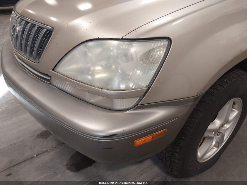 2001 Lexus Rx 300 VIN: JTJHF10U910199705 Lot: 43769151