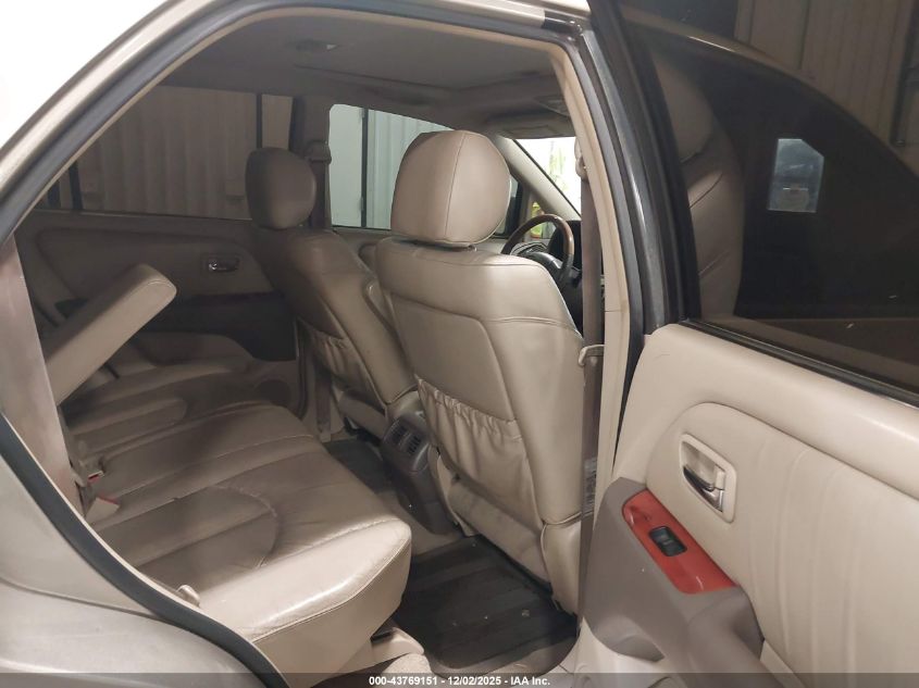 2001 Lexus Rx 300 VIN: JTJHF10U910199705 Lot: 43769151