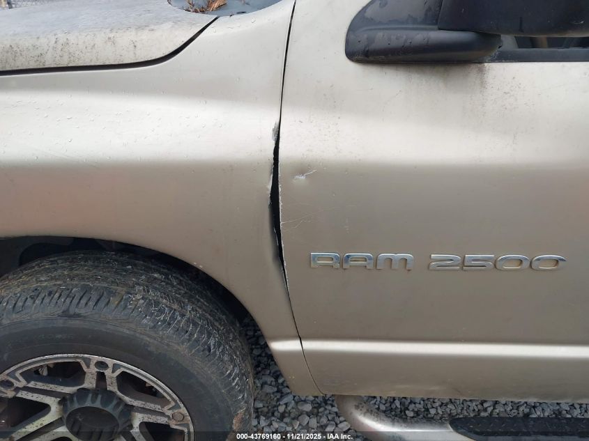 2004 Dodge Ram 2500 St VIN: 3D7KA26D84G109051 Lot: 43769160