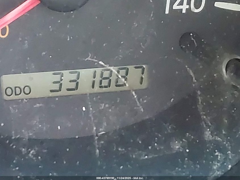 2001 Toyota Highlander V6 VIN: JTEGF21A210027911 Lot: 43769190