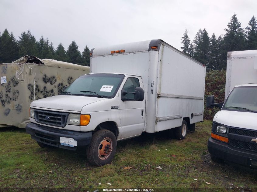 2006 Ford E-350 Cutaway VIN: 1FDSE35L06DA11981 Lot: 43769206