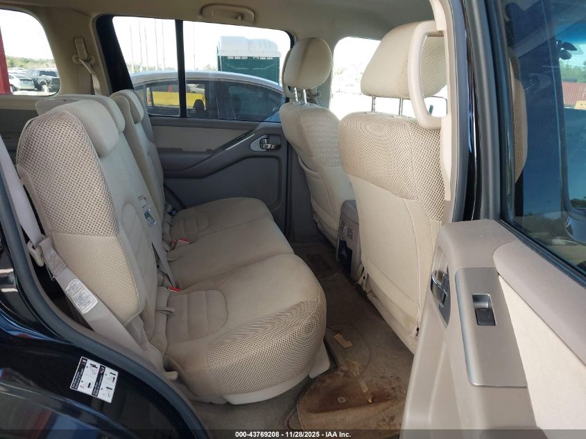 2008 Nissan Pathfinder S VIN: 5N1AR18BX8C618082 Lot: 43769208