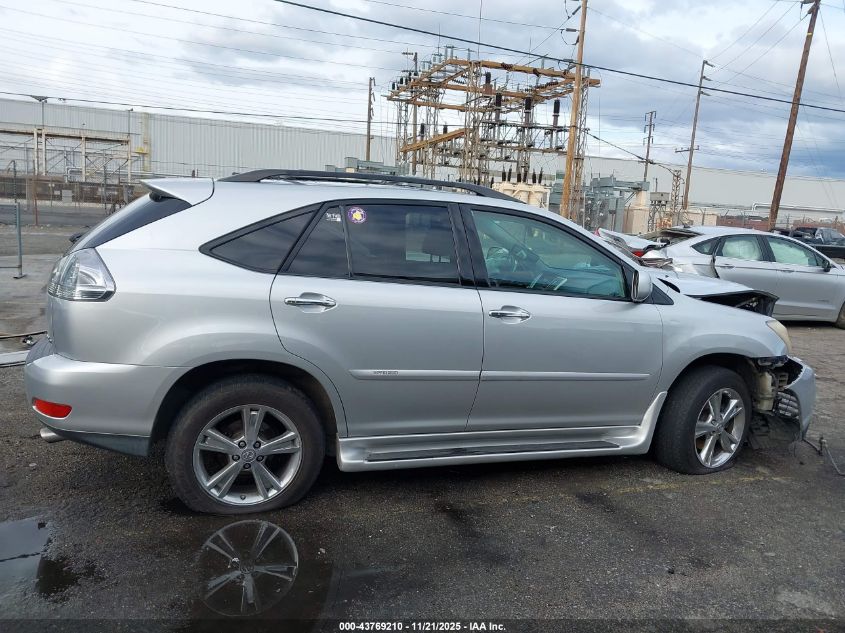 2008 Lexus Rx 400H VIN: JTJHW31U582051429 Lot: 43769210