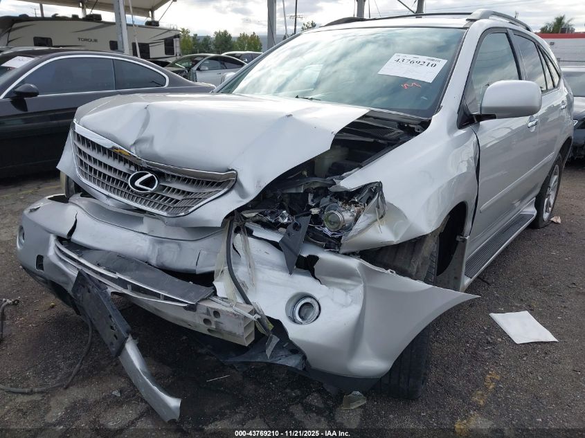 2008 Lexus Rx 400H VIN: JTJHW31U582051429 Lot: 43769210