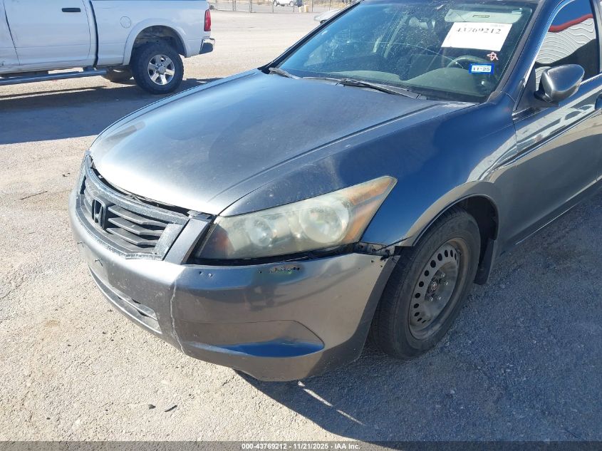 2009 Honda Accord 2.4 Lx VIN: 1HGCP26329A194223 Lot: 43769212