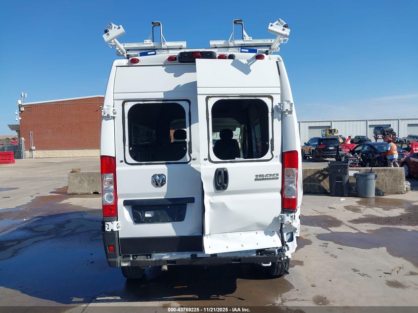 2024 Ram Promaster 1500 Slt High Roof 136 Wb VIN: 3C6LRVBG2RE135678 Lot: 43769225