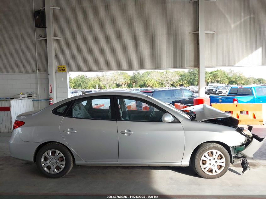 2009 Hyundai Elantra Gls VIN: KMHDU46D29U761783 Lot: 43769226