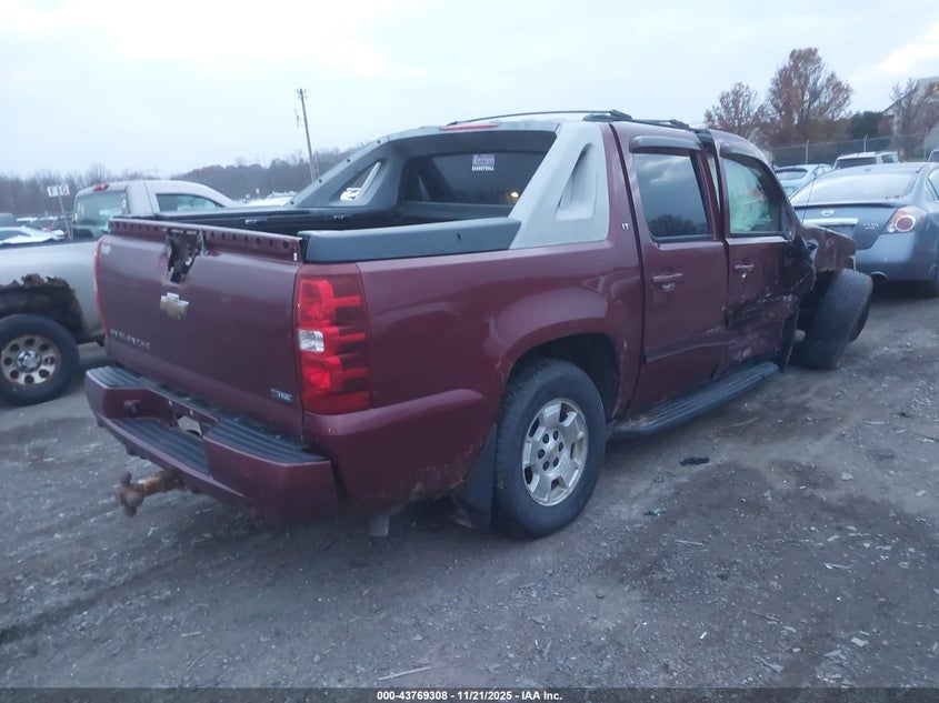 3GNFK22069G186169 2009 CHEVROLET AVALANCHE photo no. 4