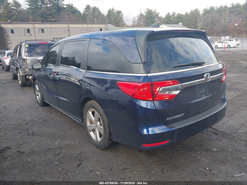 2018 Honda Odyssey Ex-L VIN: 5FNRL6H77JB087384 Lot: 43769330