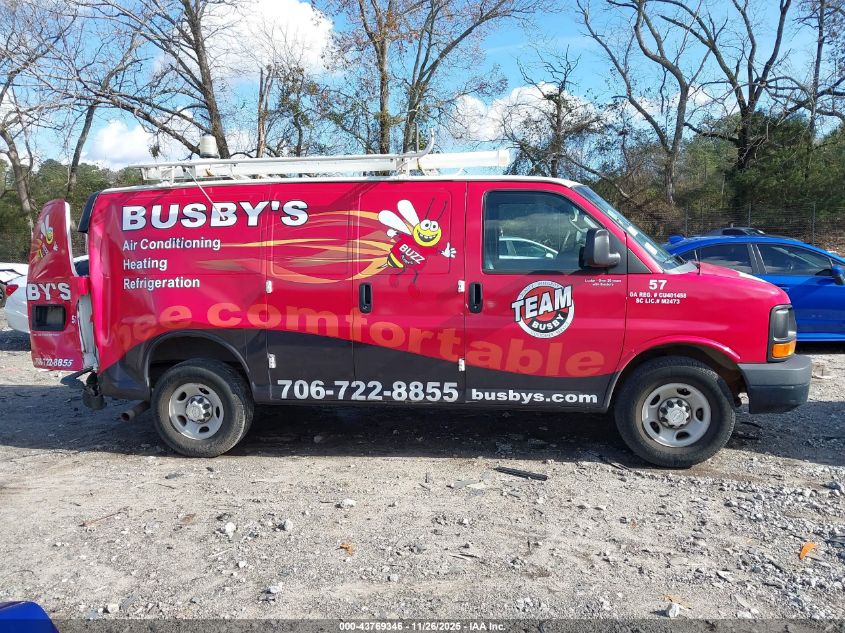 2016 Chevrolet Express 2500 Work Van VIN: 1GCWGAFF3G1293064 Lot: 43769346