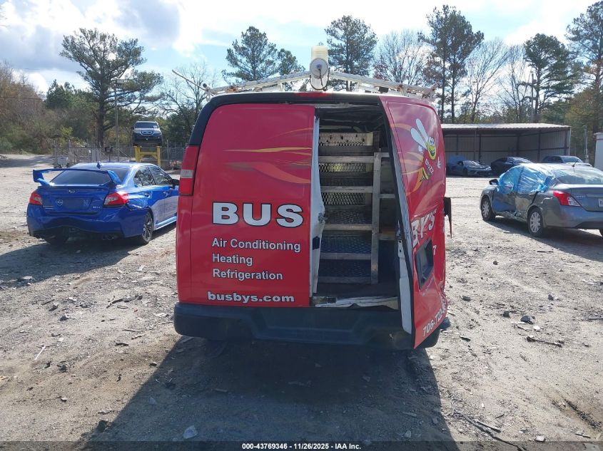 2016 Chevrolet Express 2500 Work Van VIN: 1GCWGAFF3G1293064 Lot: 43769346